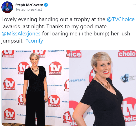 Steph McGovern Baby Bump
